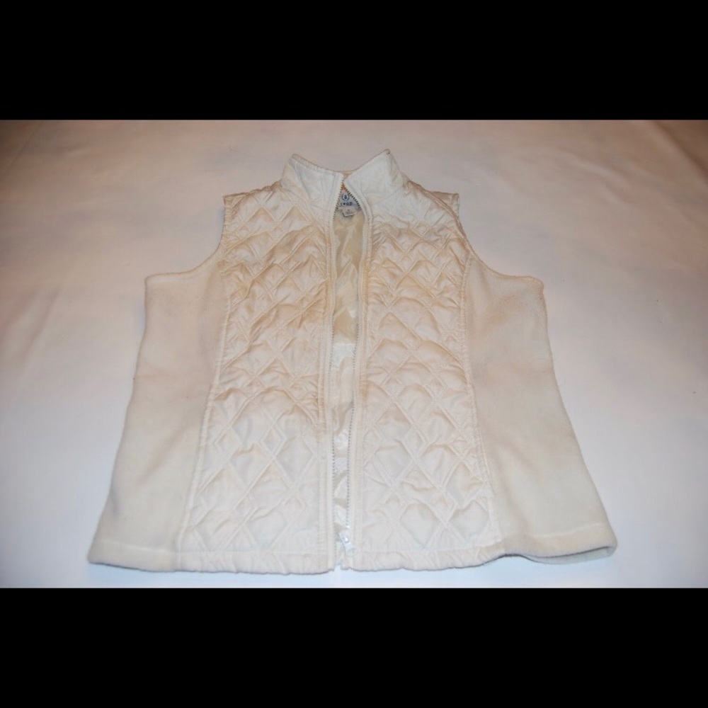 White Izod womens vest